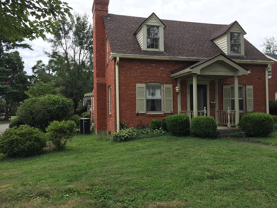 Front entrance and side yard