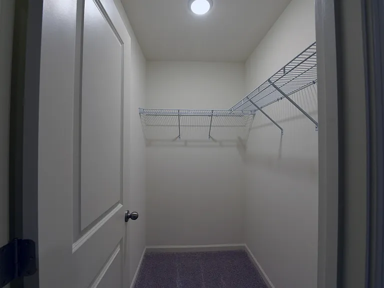 Bedroom 2 - Walk-in closet. Carpet replaced with LVP