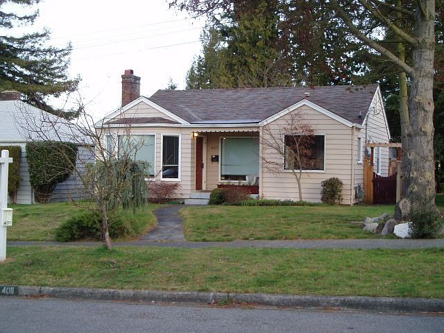 The house has since been re-painted