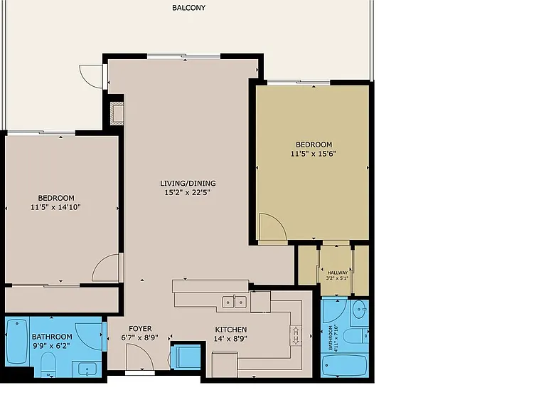 L'Gallia Studio City Apartments — Photo 17