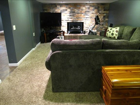 Basement living room 