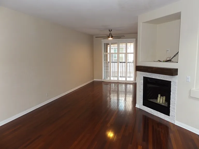 Another view towards the rear balcony outside the dining area