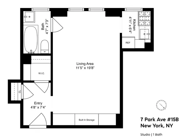 7 Park Avenue 15B image 1 of 1