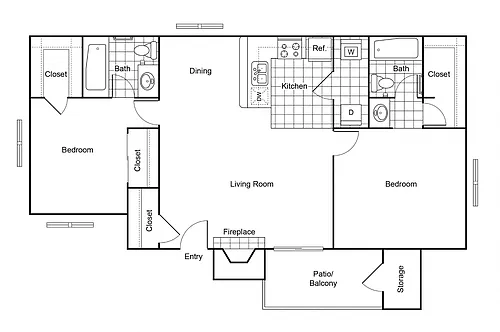 Floor plan B1 Reno