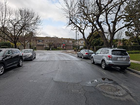 TONS of street parking due to low density housing