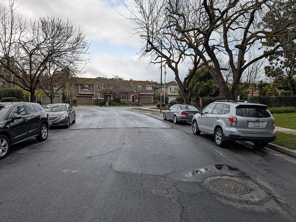 TONS of street parking due to low density housing