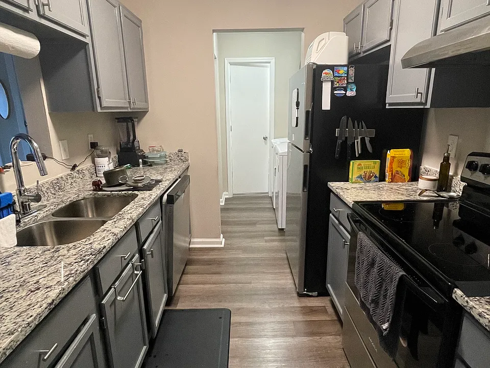 Kitchen view from dining room
