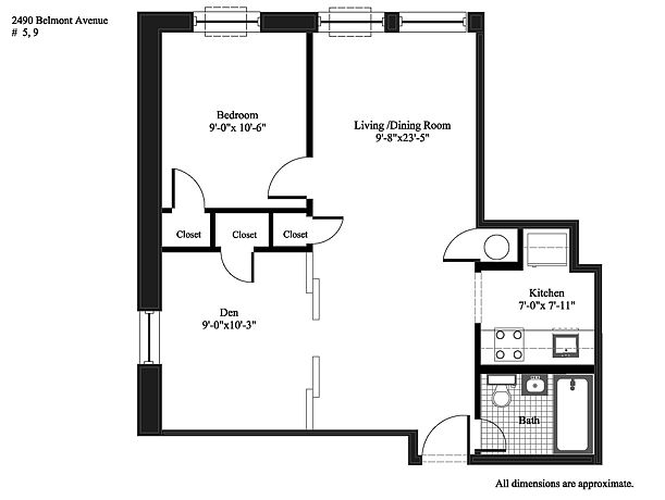 2nd image of 2490 Belmont Ave APT 9