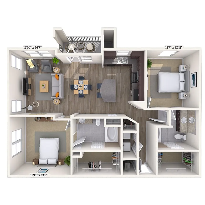 Floor plan Preserve
