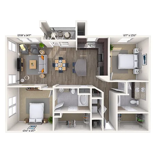 Floor plan Preserve