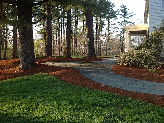 Bluestone walkway