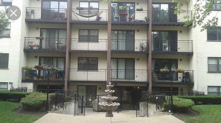 front of building