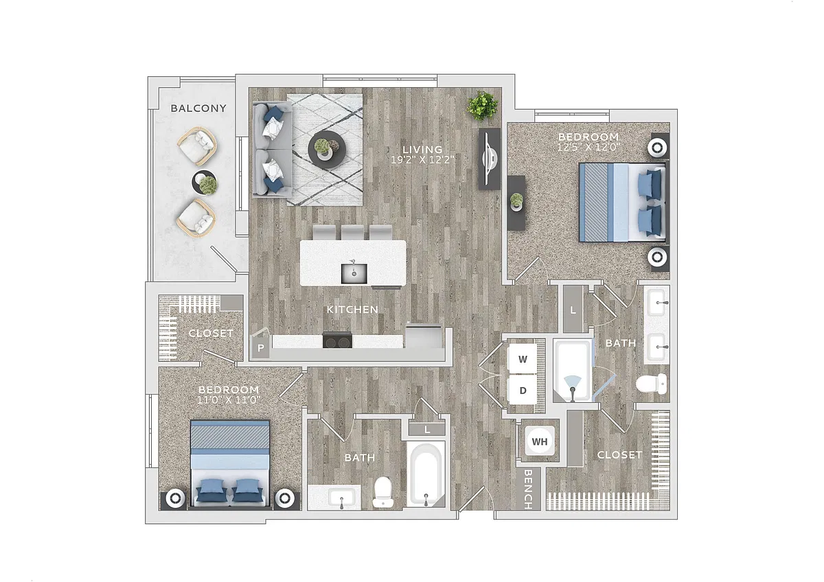 Floor plan B2