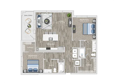 Floor plan B2