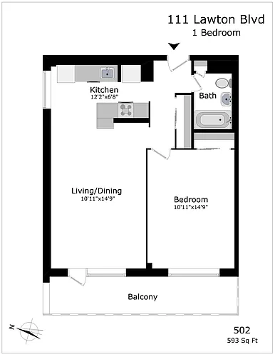 Floor plan 50045A-502