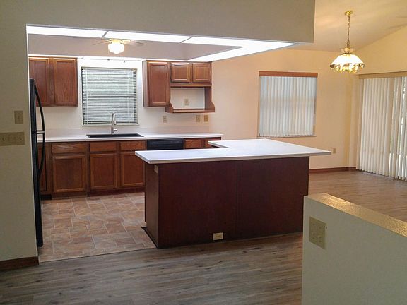 Entering house through front door