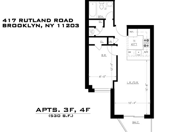 2nd image of 417 Rutland Rd #3F