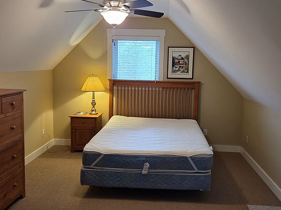 Bedroom facing north