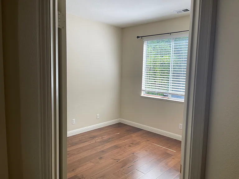 empty first level bedroom