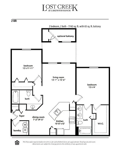 Floor plan Bowie