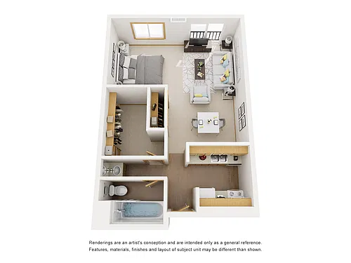Floor plan B 0X1