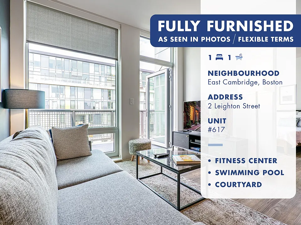 2 Leighton Street, Apt 617, Cambridge