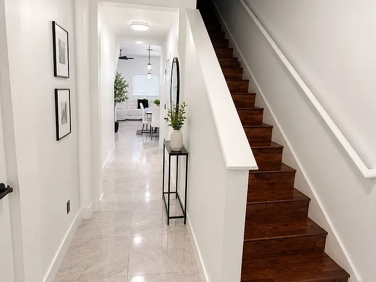 Entry and Access Stairs to 2nd Floor