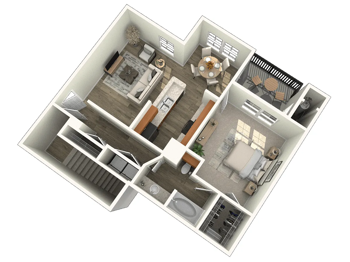 Floor plan Black Canyon