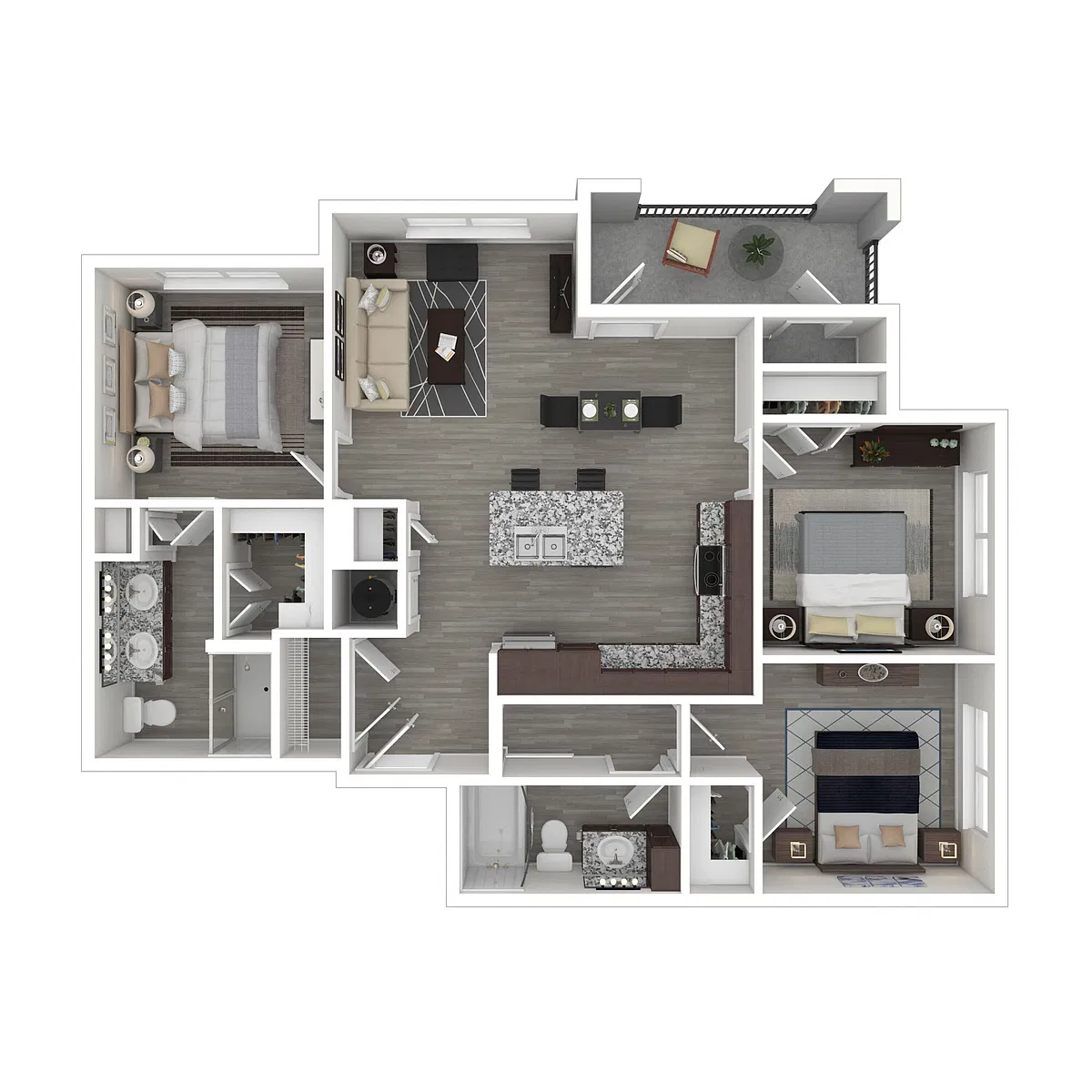 Floor plan C1