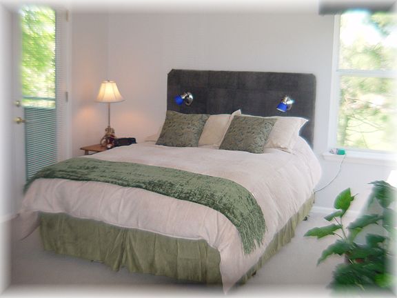 One of two master suites