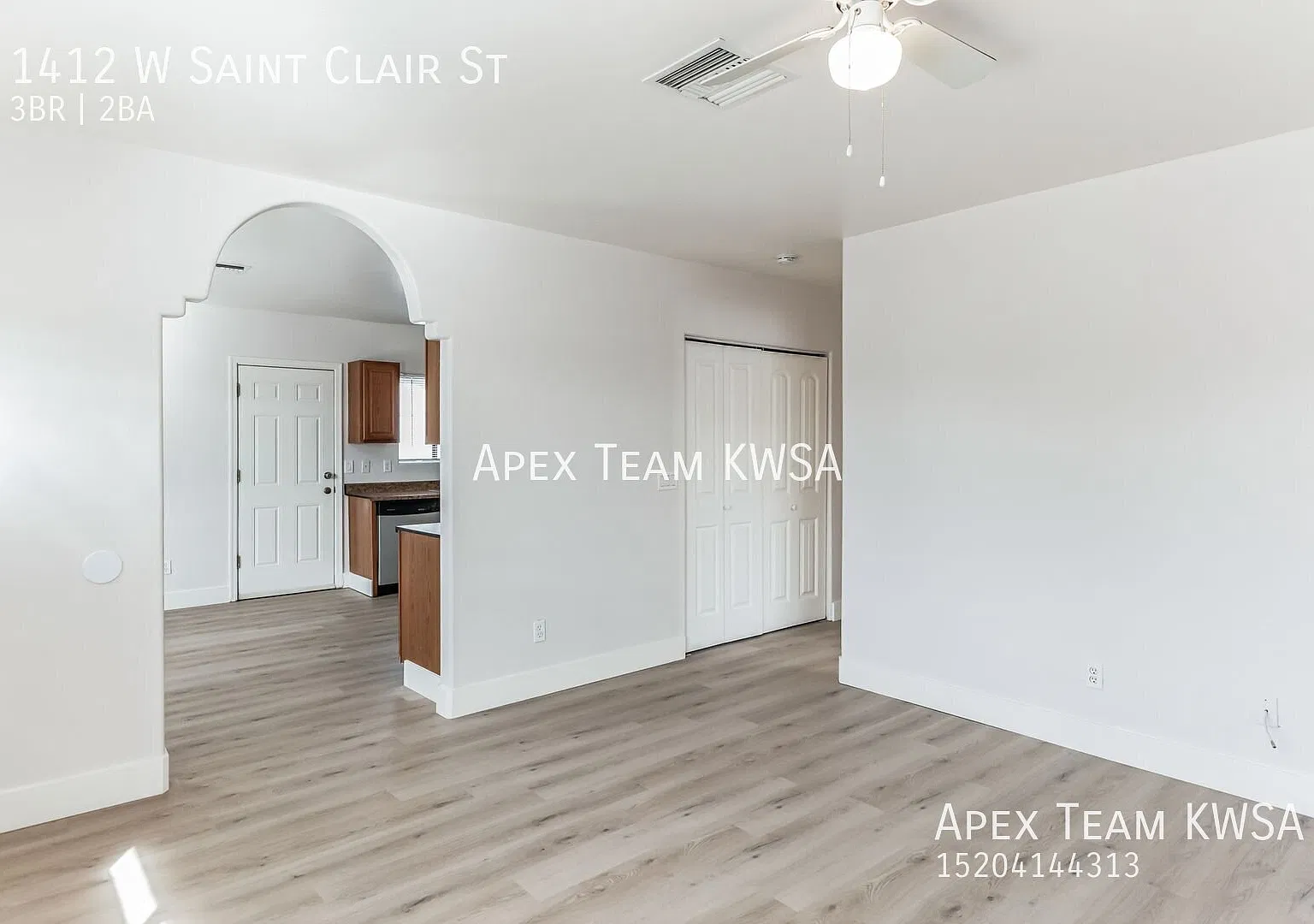 $1495- Lovely 3 Bed /2 Bath Upgraded Duplex near Silverbell Rd & Speedway Blvd with a private yard! — Photo 3