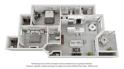 Floor plan The Martinique Signature