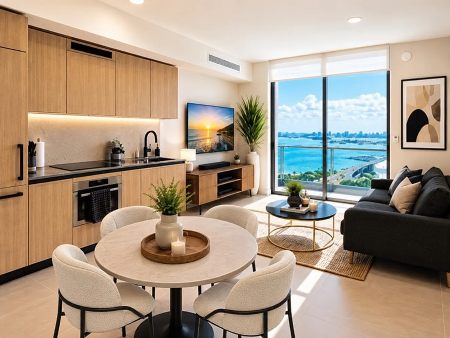 1 bed, 1.5 bath, 591 sqft, $3,680 — Photo 2