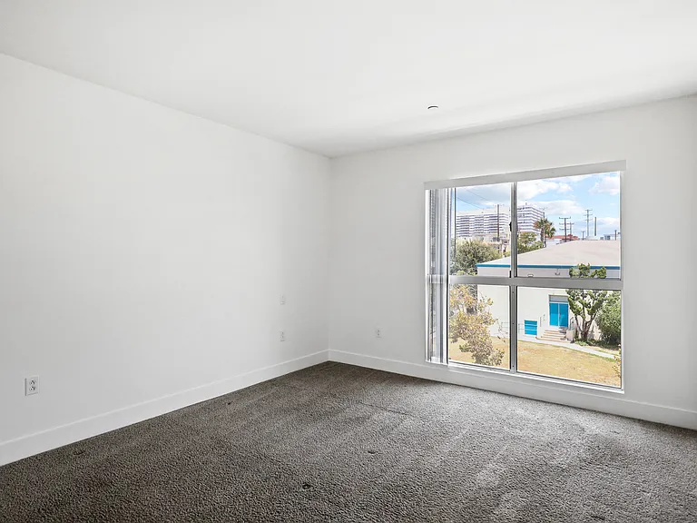 Bedroom with Large Window