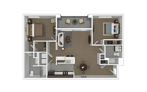 Floor plan B2 - Hopewell