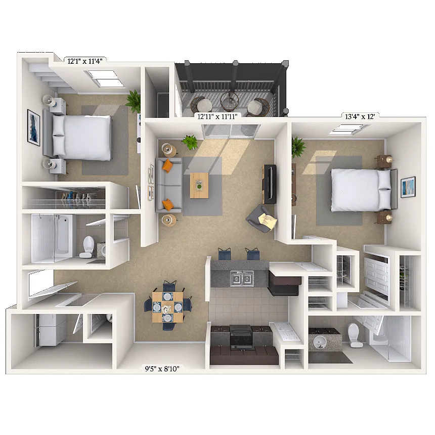 Floor plan Preakness