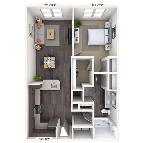 Floor plan Duke