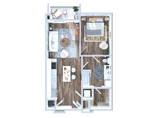 Floor plan Bonbon | A7