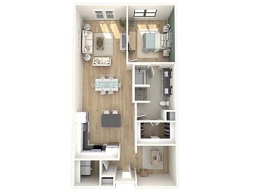 Floor plan River Oaks