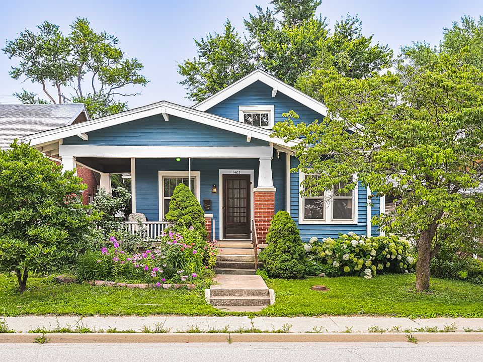 Home sweet home - 1403 S. Walnut Street. Built in 1928, this charmer has great bones.