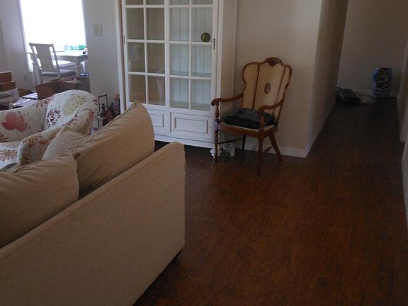 wood floors - granite kitchen countertop