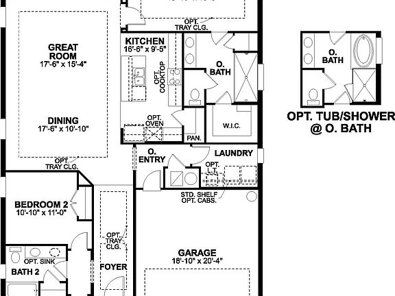 Spinnaker floorplan