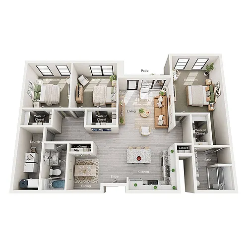 Floor plan D1