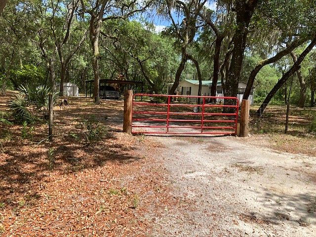 Gated entrance for privacy and security.
