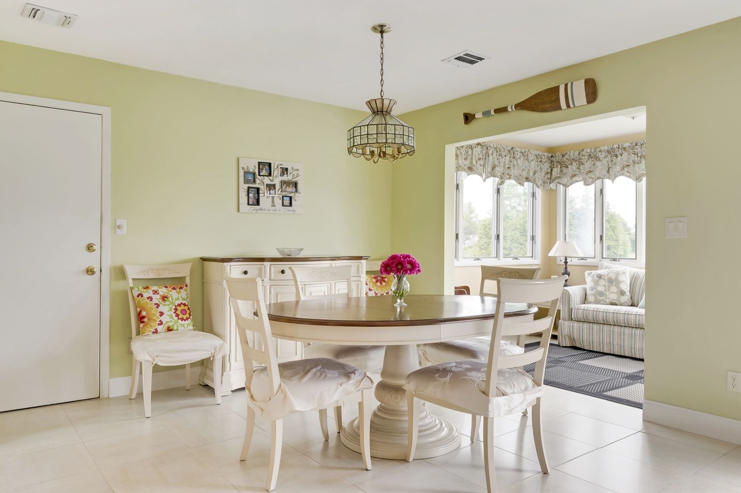  Dining Room Looking into Sunroom