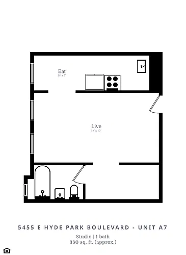 Floor plan Studio (A7)