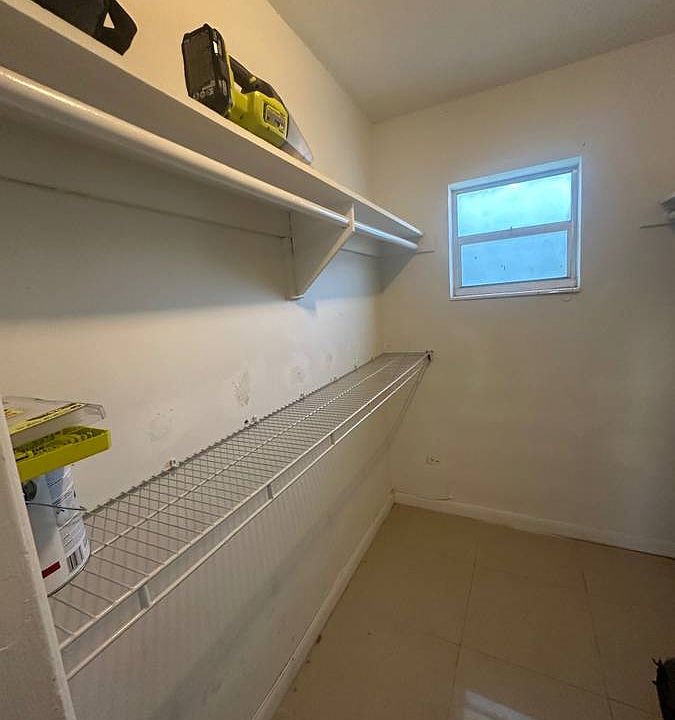 large walk in closet