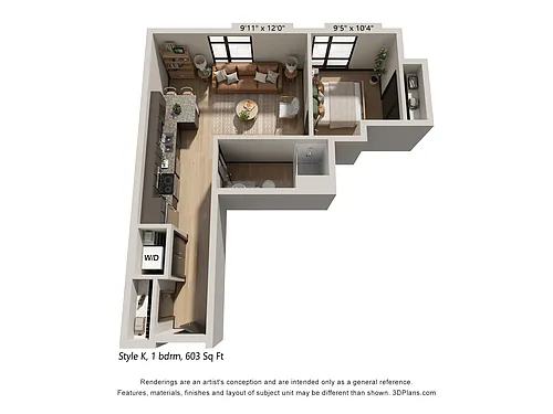 Floor plan Style K