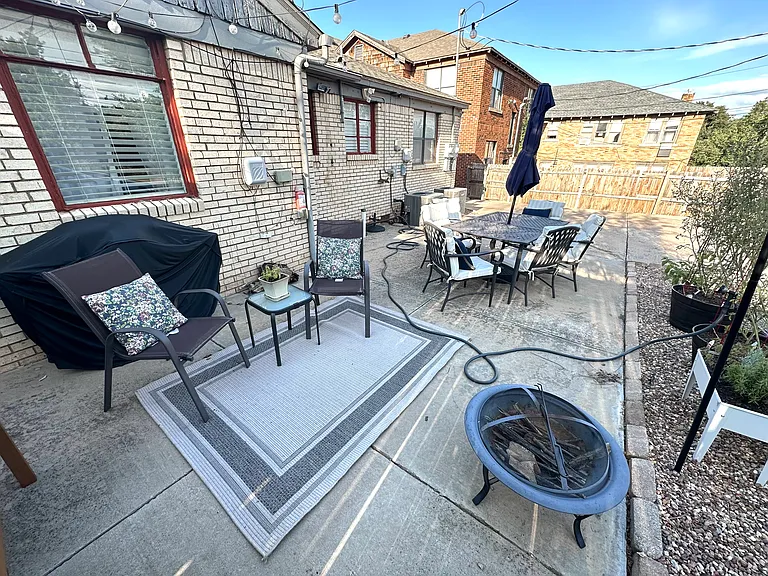 *Patio furniture not included.