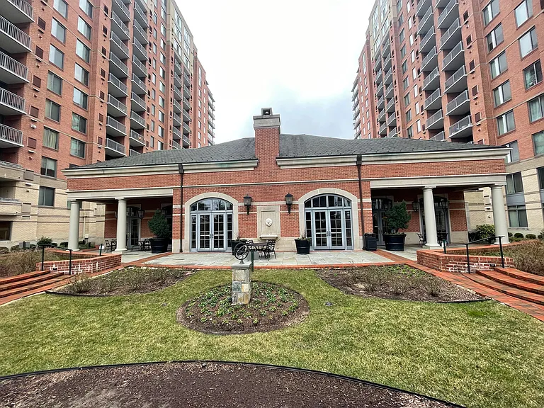 Courtyard and outdoor spaces.